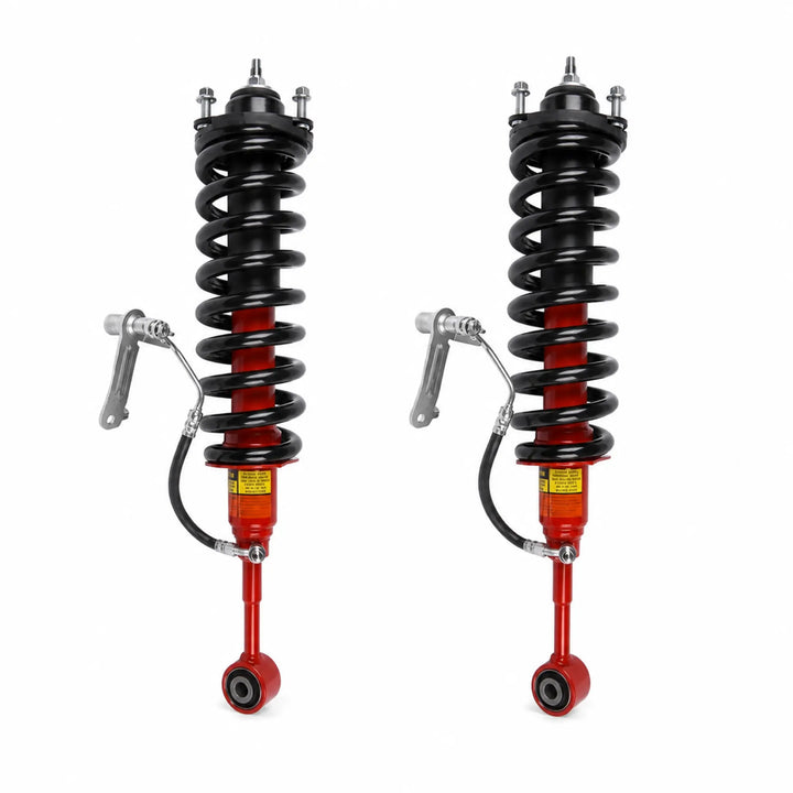 2Pcs Front X-REAS Shocks with Springs for 2010-2024 Toyota 4Runner Limited