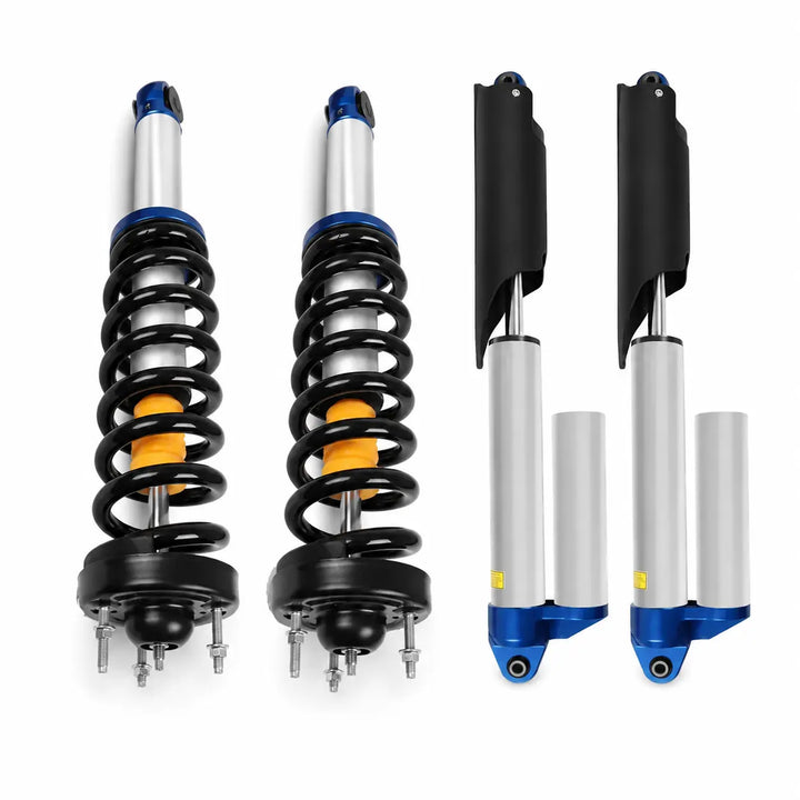 4Pcs Front Loaded Strut & Rear Shock Kit for 2011-2014 F-150 Raptor SuperCrew