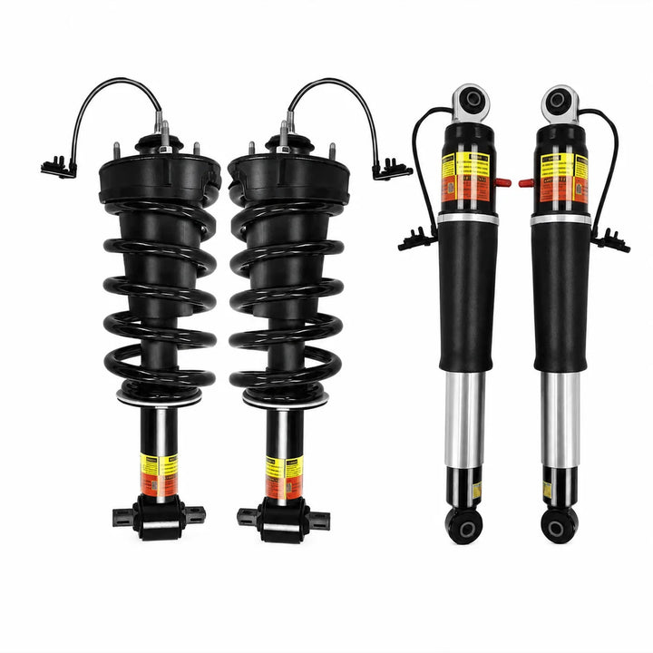 Four-piece front MRC strut and rear air-lift shock kit for 2015-2020 Cadillac Escalade
