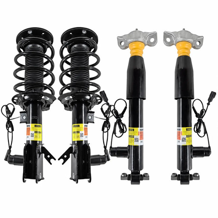 4Pcs Front Rear Electronic Strut Assemblies - complete package contents