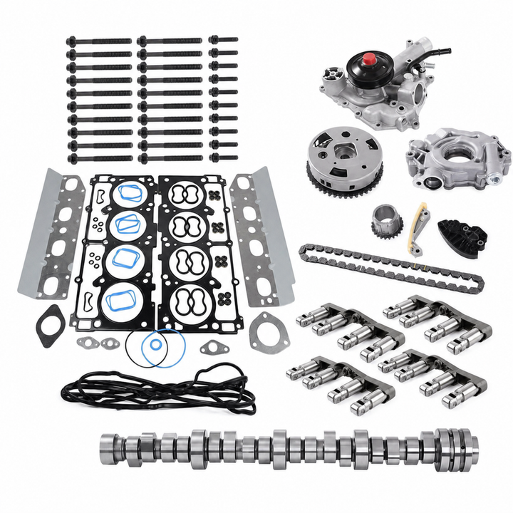 Kit de levantaválvulas MDS, árbol de levas y cadena de distribución para Dodge Ram 1500 5.7L HEMI 2009–2019