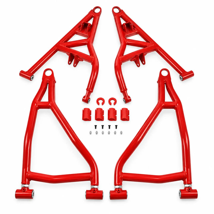 4Pcs Front High-Clearance A-Arm Kit - Front High Clearance A Arms for Polaris RZR XP 1000