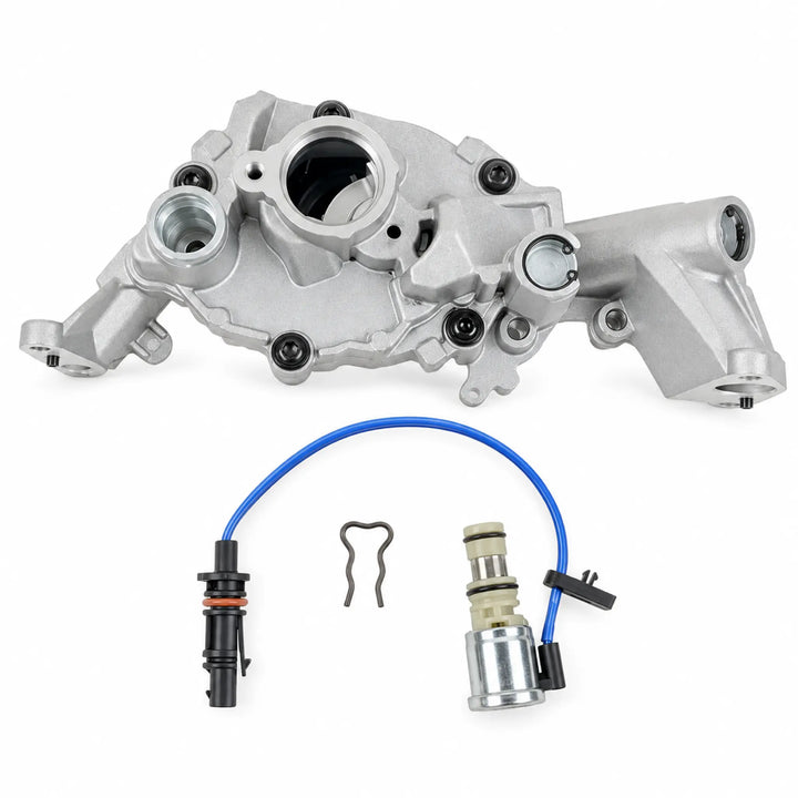 Engine Oil Pump & VVT Solenoid Assembly - oil pump component
