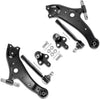 Front Suspension Kit for 2009-2016 Toyota Venza | 12PCS Control Arms Ball Joints Tie Rod Ends