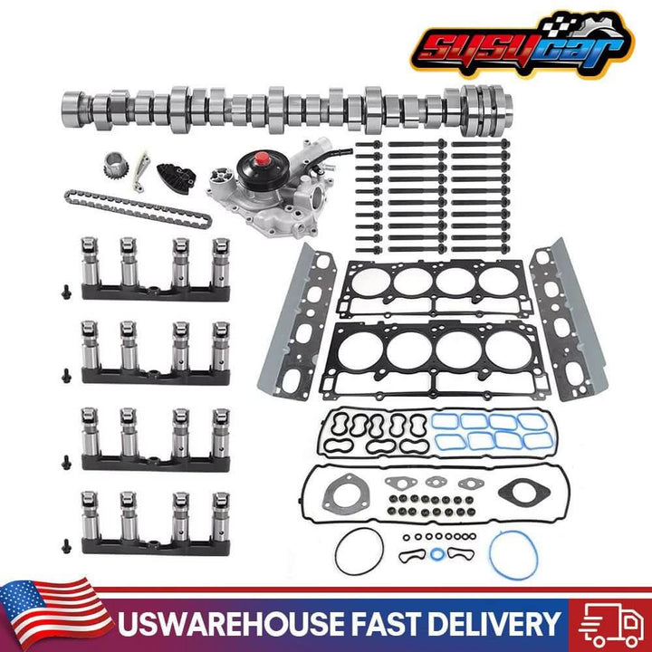  5.7L HEMI MDS camshaft lifters timing and water pump kit