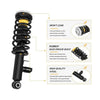 Shock & Struts2X Rear Shock Absorber Struts Assemblies w/EDC For BMW X3 F25 X4 F26 SDrive20 2011-2018