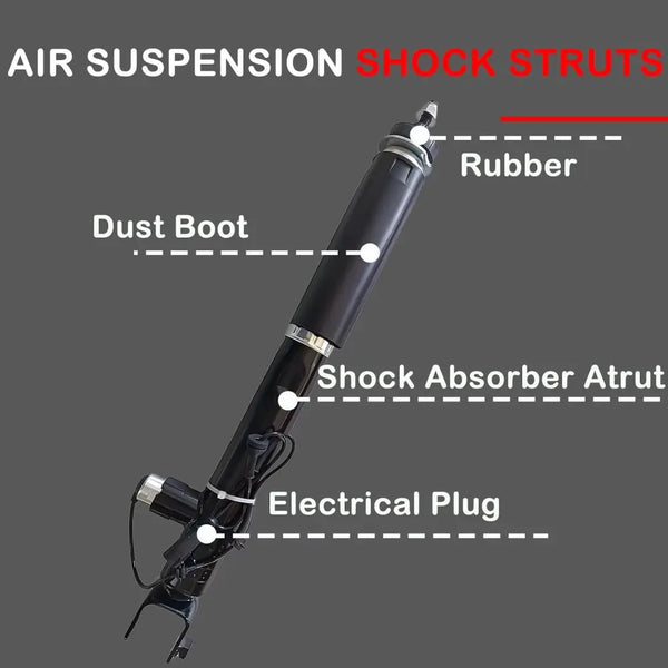 Shock & StrutsPair Rear Shock Absorbers Assembly w/Electronic Suspension Lincoln MKT 3.5L 3.7L 2013-2019
