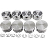 4.7L V8 Pistons & Rings Kit with Pin for Dodge Ram Jeep Chrysler 1999-2007 Replace# 5012362AB, 5012362AC