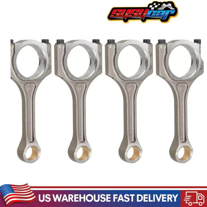 SUSUCAR 4PCS Connecting Rod for 2011-2020 Kia Sorento Sportage Hyundai Sonata Santa Fe Sport 2.4L 23510-2G540