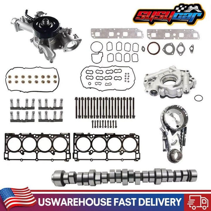 5.7L HEMI MDS Cam Lifter Kit with timing oil and water pumps