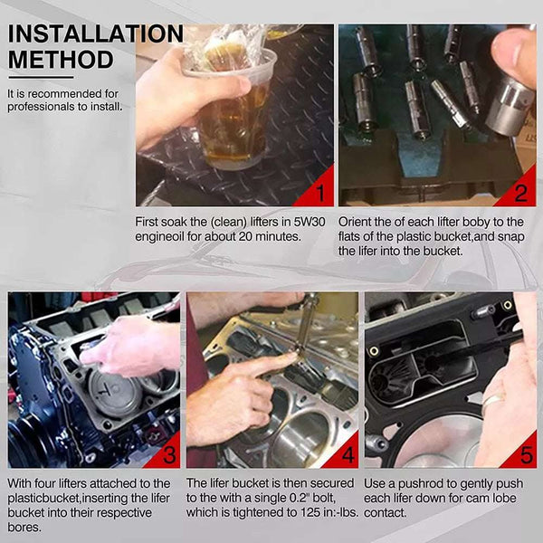 Camshaft W/Hydraulic Roller Lifters & Guides For Chevy Tahoe GMC Savana 2500 Silverado 5.3L 2007-2014
