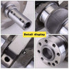 Crankshaft with Main Rod Bearing Set for 11-16 Hyundai Santa Fe Kia Sorento 3.3L