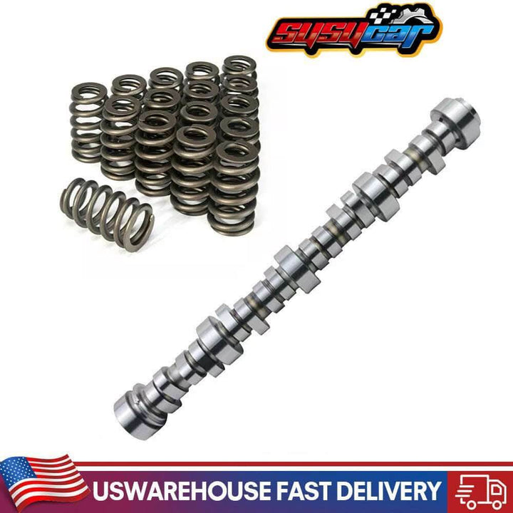 SUSUCAR Stage 2 Camshaft & Valve Spring Kit (.585/.585) for Chevrolet Camaro Corvette Silverado GMC Sierra 1999–2013 4.8L 5.3L 5.7L 6.0L 6.2L LS V8