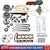 Timing Chain KitEngine Timing Chain Kit Head Gasket Bolts Set Water Pump For Buick Chevrolet GMC Ecotec 2.2L 2.4L 2010-2016