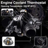Water PumpEngine Water Pump For BMW128i 325i 325xl 328i 328xi 330i 525i 525xi 528xi 530i 530xl x3 z4 Thermostat w/Bolt