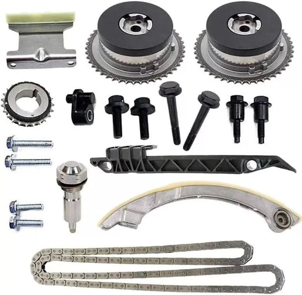 Timing Chain KitEngine Timing Chain Kit Head Gasket Bolts Set Water Pump For Buick Chevrolet GMC Ecotec 2.2L 2.4L 2010-2016