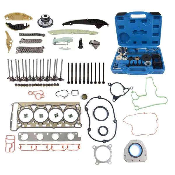 Head Gasket Set Timing Chain Tool Kit For Audi VW 2008-2015 TSI TFSI 2.0T