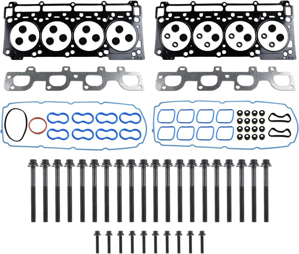 Camshaft & Lifters Kit with Head Gaskets for Dodge Challenger Chrysler 300 Jeep 2011–2019 6.4L HEMI