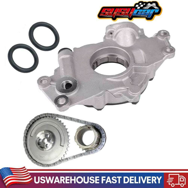SUSUCAR M295 Oil Pump & Timing Chain Kit for Buick Chevy GM LS Engines 4.8L 5.3L 6.0L