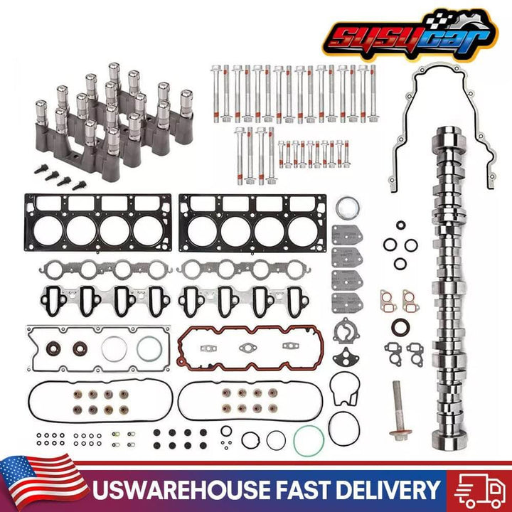 5.3L AFM Camshaft Lifter Gasket Kit Package Contents