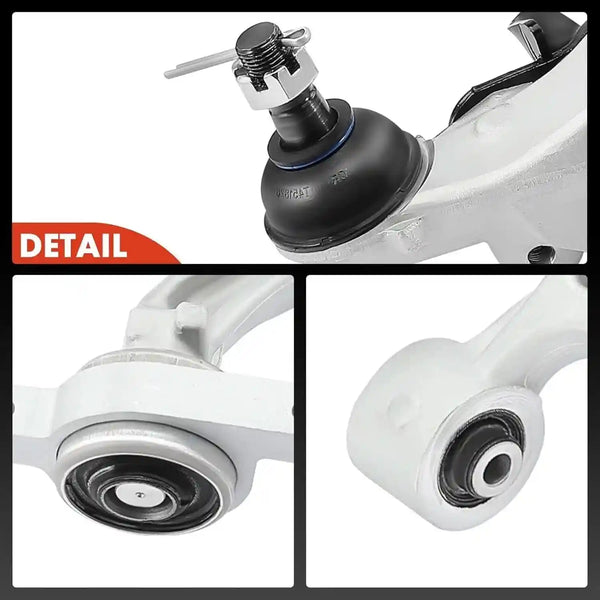 2PCS Front Lower Control Arms with Ball Joints for Infiniti Q50 Q60 EX35 EX37 QX50 / Nissan 370Z RWD (2009–2020) – Replace 54501-1BD2B & 54500-1BD2B