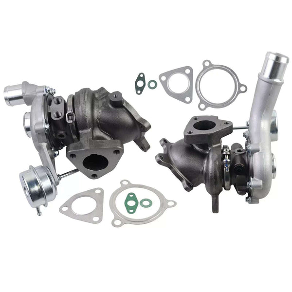 Left & Right Turbocharger Kit for 2010-2019 Ford Taurus SHO 3.5L EcoBoost and Police Interceptor Utility 2014-2019