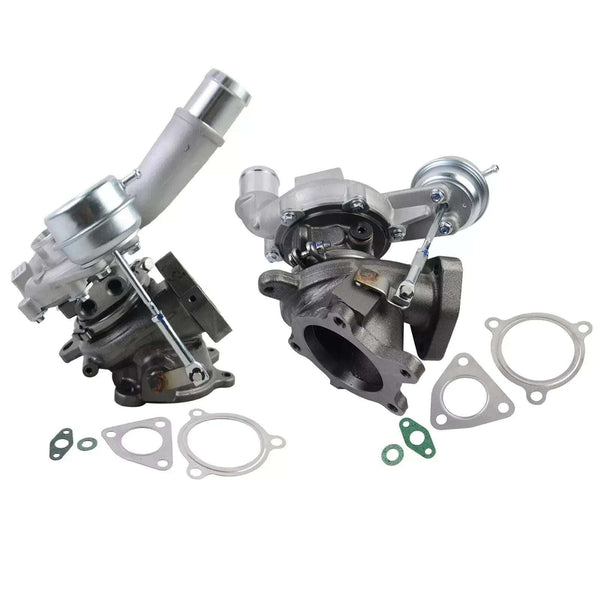 Left & Right Turbocharger Kit for 2010-2019 Ford Taurus SHO 3.5L EcoBoost with MGT1549SL wastegate actuators