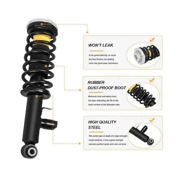 BMW X3 Rear EDC Shocks with electronic damping connectors