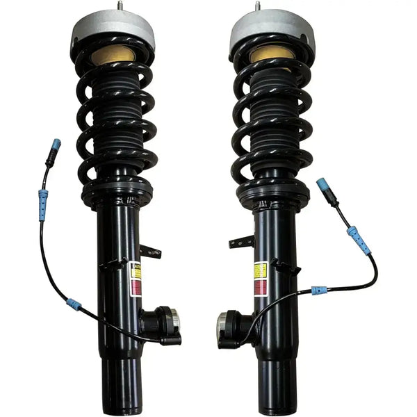 Front EDC Shock & Coil Spring Assemblies left and right pair for 2014-2018 BMW X5 and 2015-2018 BMW X6, X5 M and X6 M
