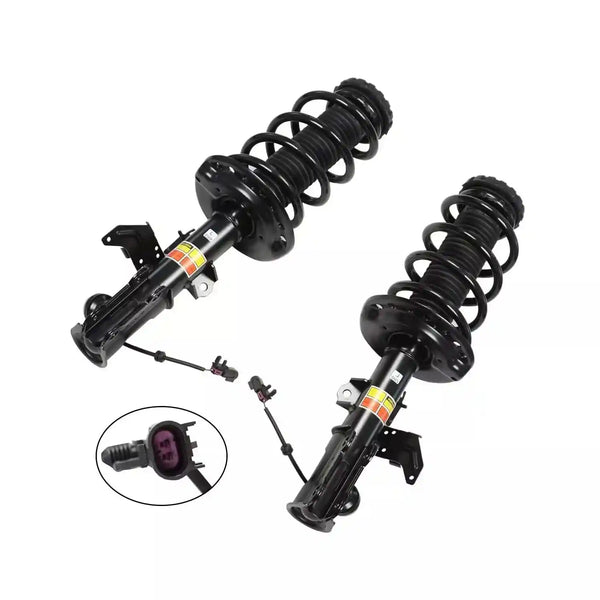 Front Electronic Loaded Strut Kit for Cadillac SRX with F45 electronic damping connectors