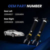 Front F45 Electronic Shock Absorbers for 1997-2002 Chevrolet Corvette C5 5.7L V8 with factory F45 - left and right OE numbers