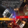 Front F55 Magnetic Ride Shock Absorbers for 2003-2004 Chevrolet Corvette C5, 2005-2013 Chevrolet Corvette C6 and 2004-2009 Cadillac XLR - shock absorber comparison