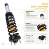 Front Loaded Struts with pre-installed coil springs and upper mounts
