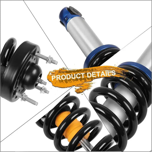 Front Loaded Struts front left and right replacement pair