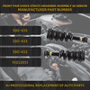 Front Magnetic Ride Conversion Strut Kit with pre-installed coil springs and upper mounts