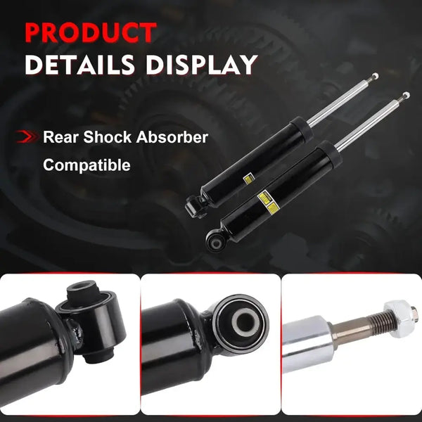 Hyundai Palisade Rear Self-Leveling Shocks dimensions and mounting points