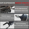 2Pcs Rear Electronic Shock Absorbers - lower mounting detail