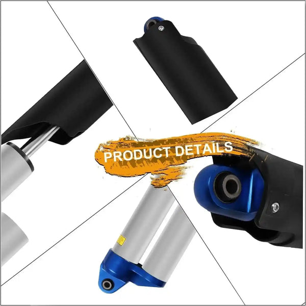 Rear Reservoir Shock Absorber Kit for 2010-2014 Ford F-150 SVT Raptor SuperCab and 2011-2014 SuperCrew, reservoir details