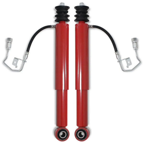 Toyota 4Runner Rear X-REAS Shocks - hydraulic line connections