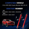 Toyota 4Runner Rear X-REAS Shocks - lower bushing detail