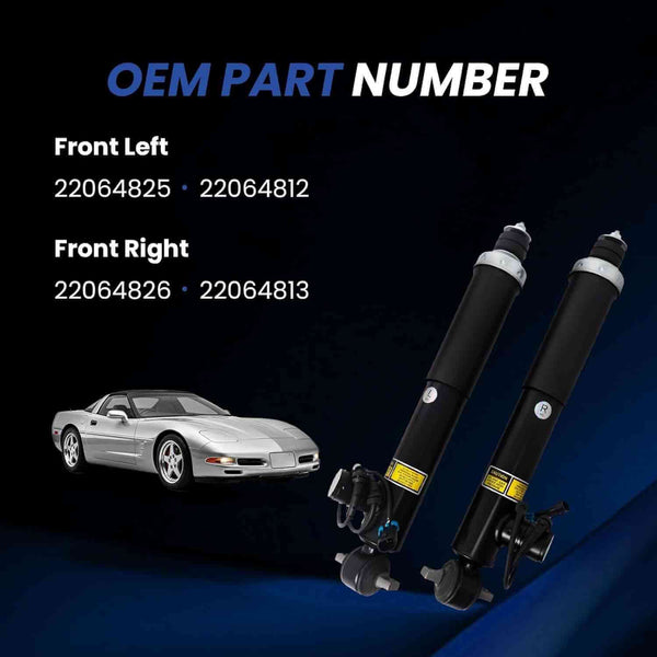 C5 Corvette F45 Electronic Shocks - rear left damper
