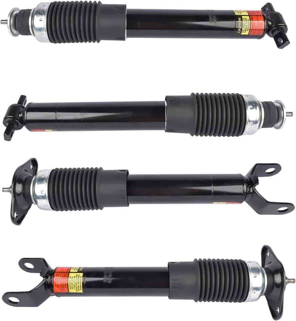 Front & Rear F55 Magnetic Ride Shock Absorbers for 2003-2004 Chevrolet Corvette C5, 2005-2013 Chevrolet Corvette C6 and 2004-2009 Cadillac XLR - position layout