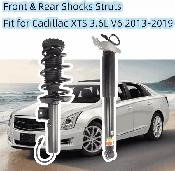 Loaded Strut & Electronic Shock Kit for 2013-2019 Cadillac XTS 3.6L V6 FWD