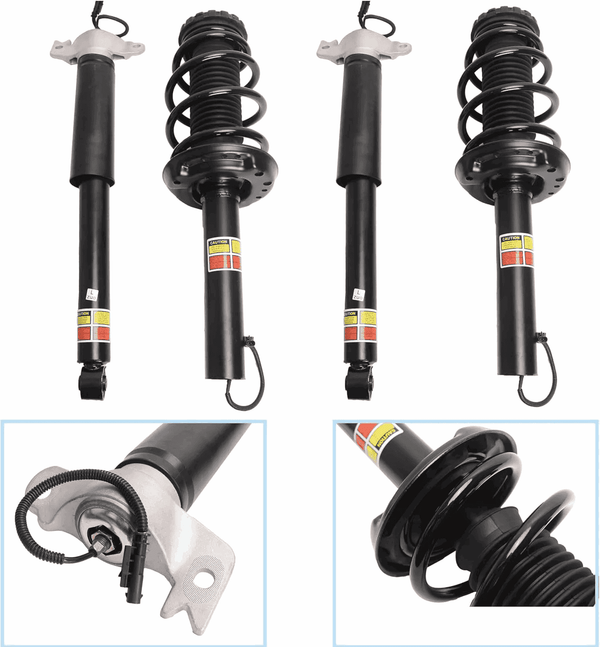Loaded Strut & Electronic Shock Kit for 2013-2019 Cadillac XTS FWD with connectors
