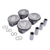 GM Ecotec timing chain kit with chains sprockets guides tensioners and front cover oil pump