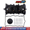 SUSUCAR Engine Valve Cover with Gasket Bolts & Oil Cap Compatible with 2007-2012 for Nissan Altima Sentra SE-R 2.5L Replace# 13264-JA00A 13270-JA00A