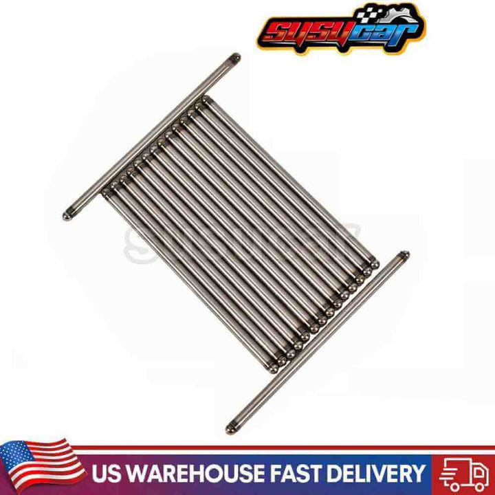 SUSUCAR For GM Chevrolet GMC LS GEN III & IV Push Rods Kit 1999+ 4.8L 5.3L 6.0L 6.2L 16pc Set OEM#10238852
