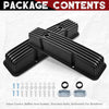 SUSUCAR New Black Aluminum Tall Valve Covers for Chevy SBC 1958-1986 283 302 305 327 350 383 400