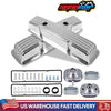 SUSUCAR Polished Aluminum Tall Valve Covers for Chevy SBC 283 302 305 327 350 400 1958-1986