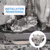 SUSUCAR Transfer Case Assembly For Nissan Murano Pathfinder Infiniti JX35 QX60 3.5L 2015-2022 Replaces# 33100-3KA0B
